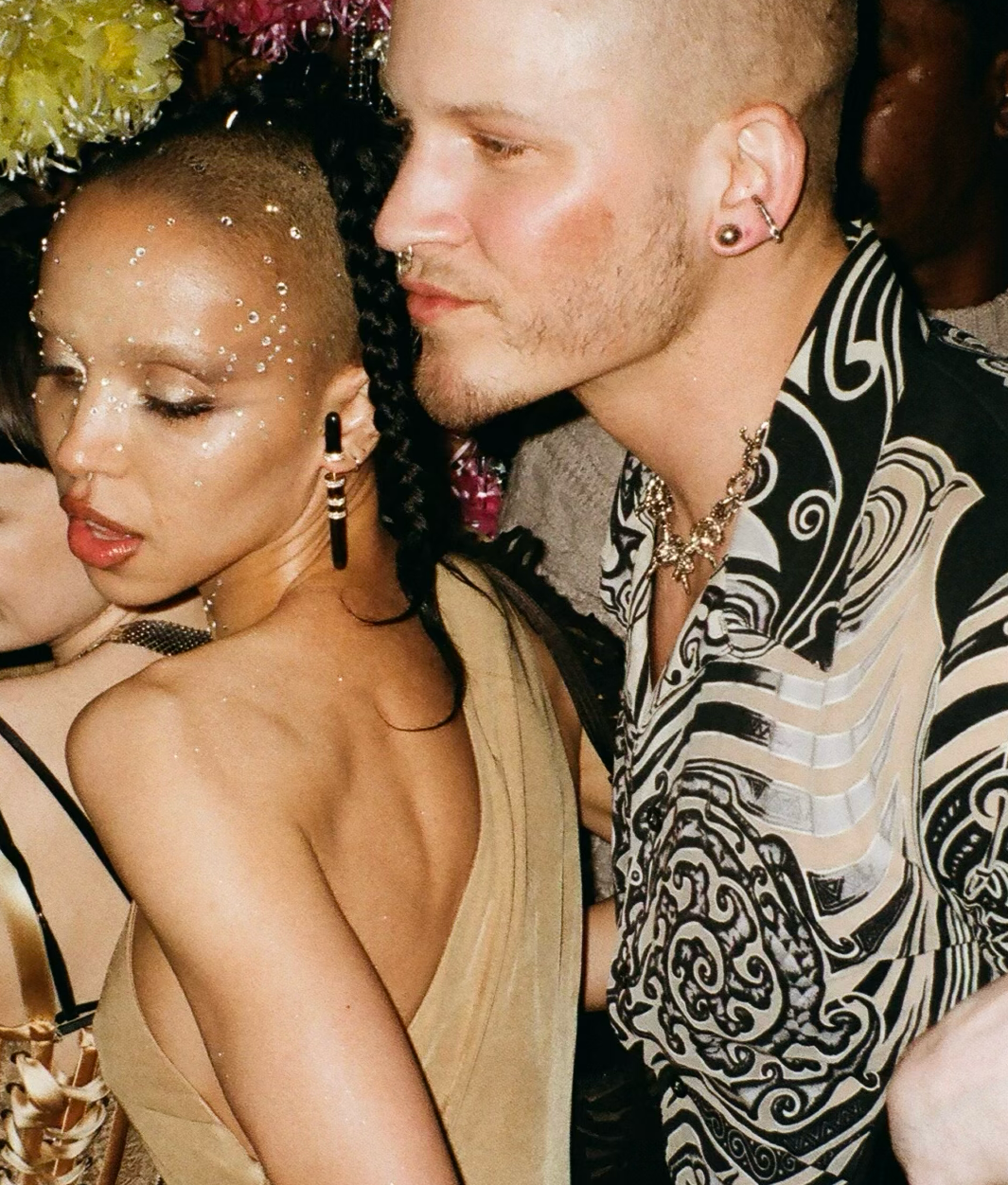 A photo of FKA Twigs and Dion Lee at the Boom Boom Room Met Gala After Gala